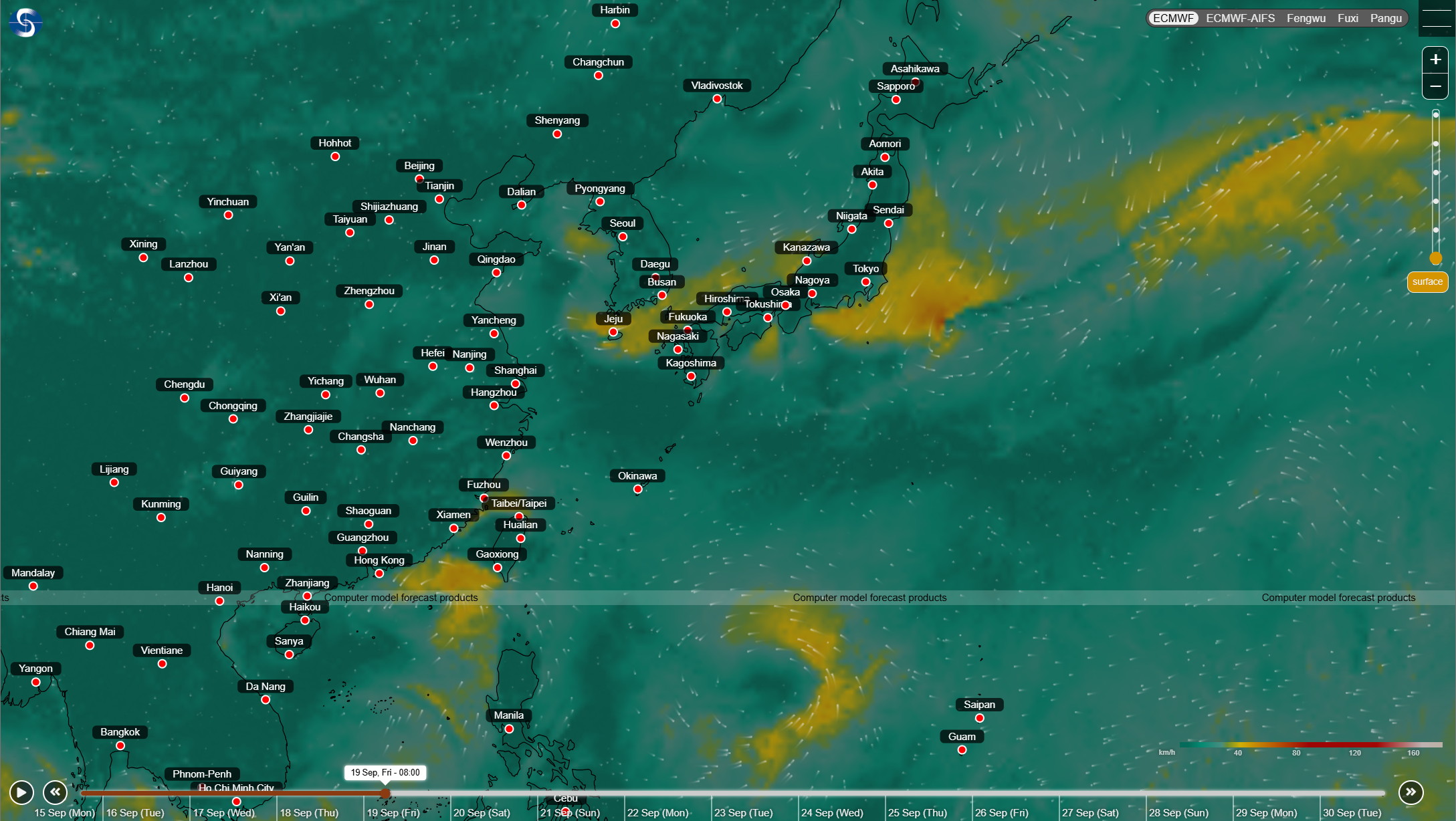 &ldquo;Earth Weather&rdquo; webpages"