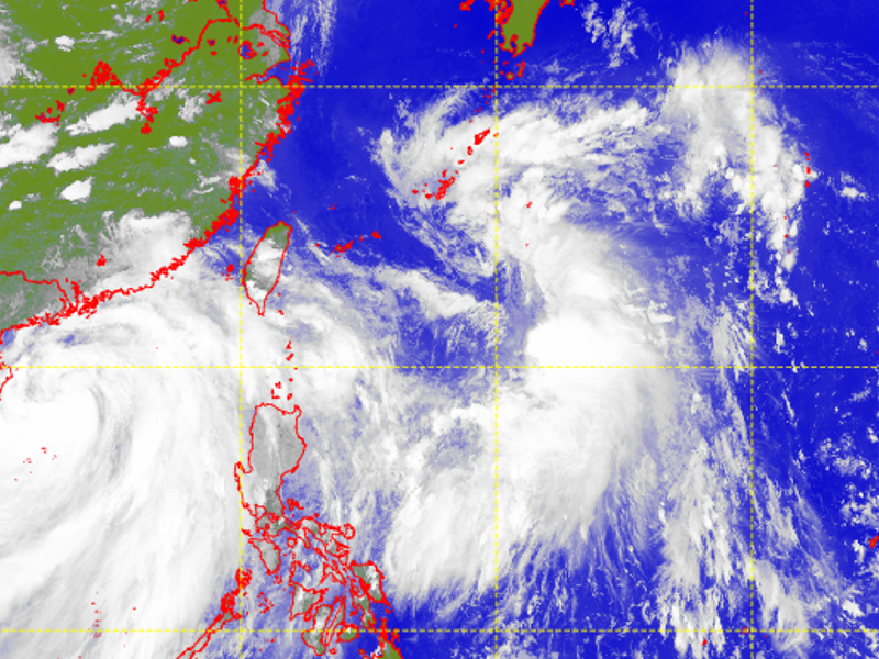 Satellite picture of Tropical Storm Aere (2204)