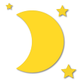 天色良好（只在农历第七日至第十三日晚间使用）