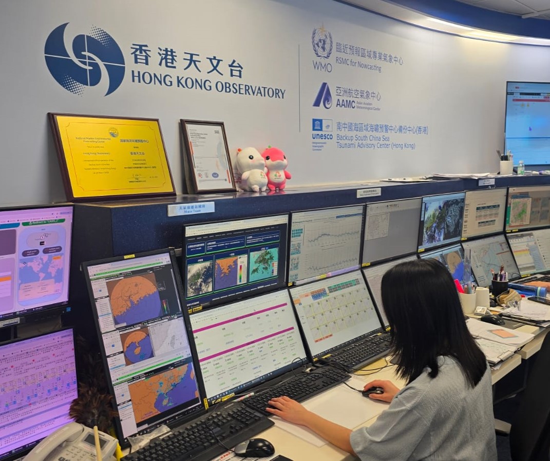 天文台全力支援十五運會和殘特奧會