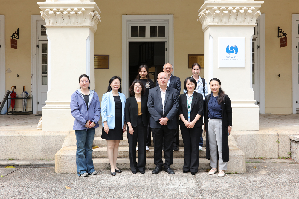 國家生態環境部應對氣候變化司副司長劉楊女士到訪香港天文台 (2026年3月30日) 