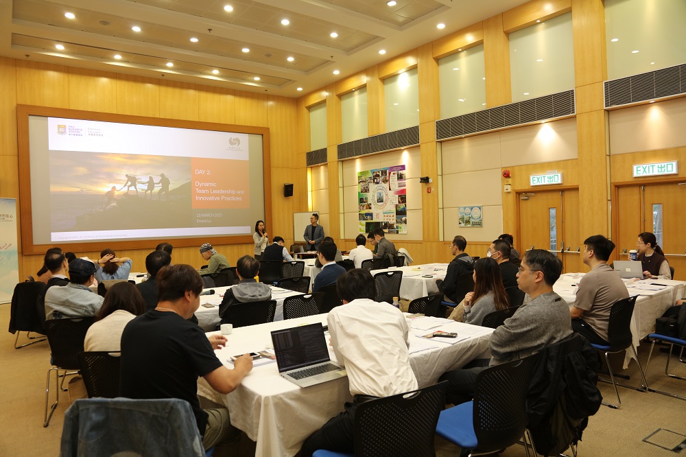 Observatory colleagues the participated in a leadership development training programme (11 and 13 March 2025)