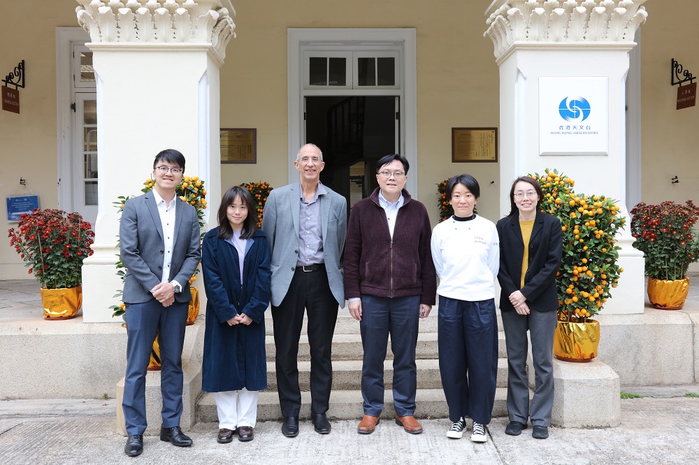 Professor David Makram Bishai, Dean of the School of Public Health of the University of Hong Kong, visited the Hong Kong Observatory (21 February 2025)
